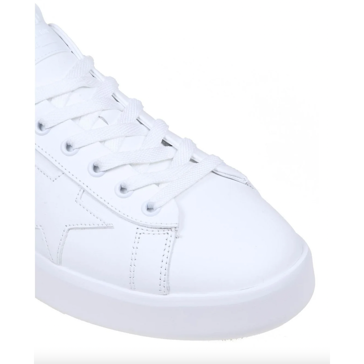 GOLDEN GOOSE PURE WHITE SNEAKERS