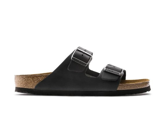 כפכפי בירקנשטוק | Birkenstock Arizona Leather Black