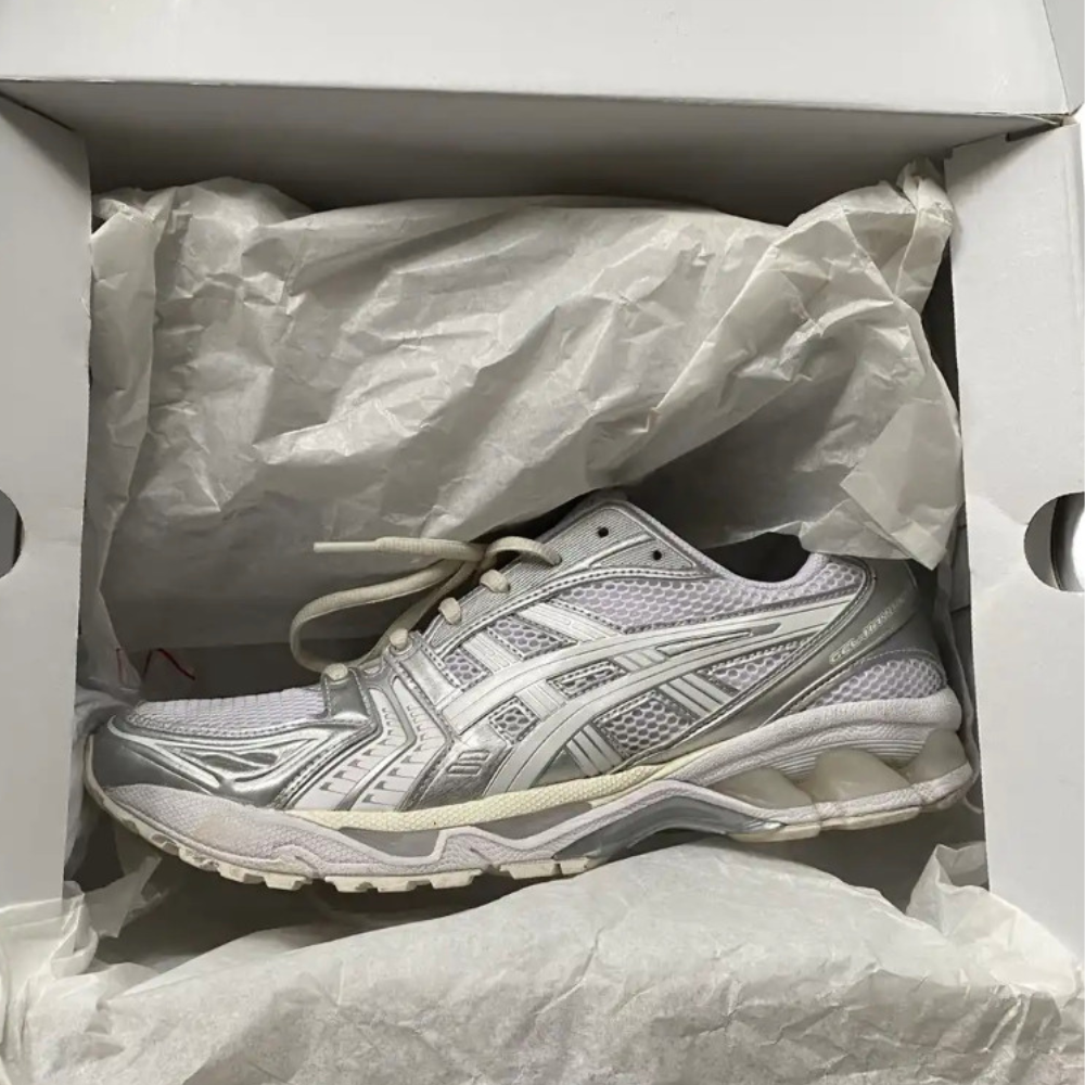 נעלי אסיקס | Asics Gel Kayano 14 Silver White