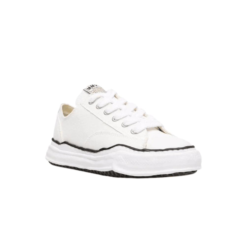 Maison Mihara Yasuhiro Peterson Low White- נעלי מייסון מיארה