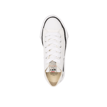 Maison Mihara Yasuhiro Peterson Low White- נעלי מייסון מיארה
