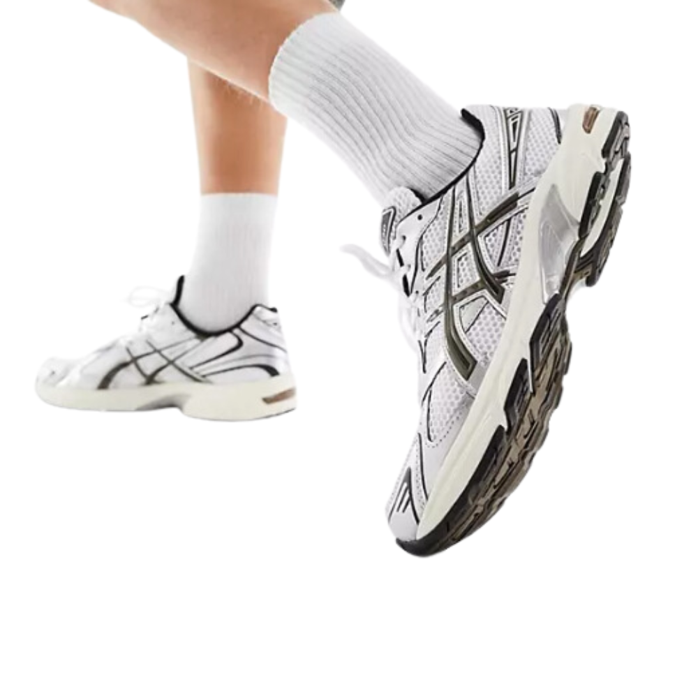 נעלי אסיקס | Asics Gel 1130 Trainers In White Clay Canyon