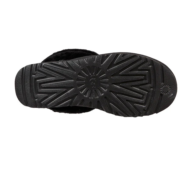 UGG FLUFF MINI QUILTED BLACK
