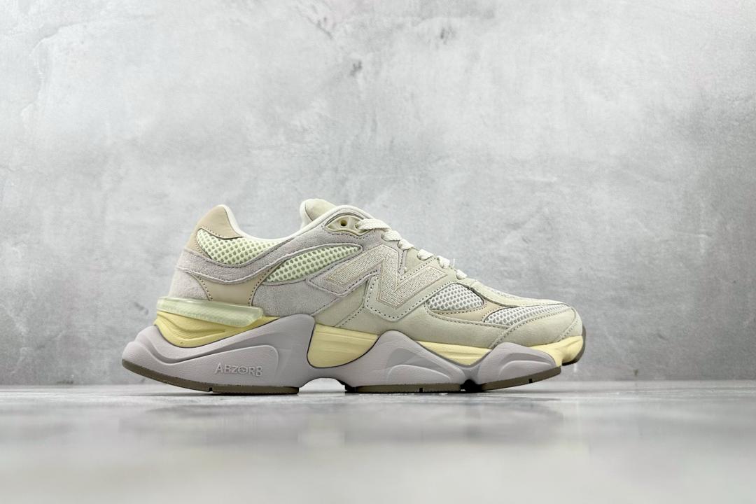 New Balance 9060 - Grey Yellow - Кроссовки New Balance 9060