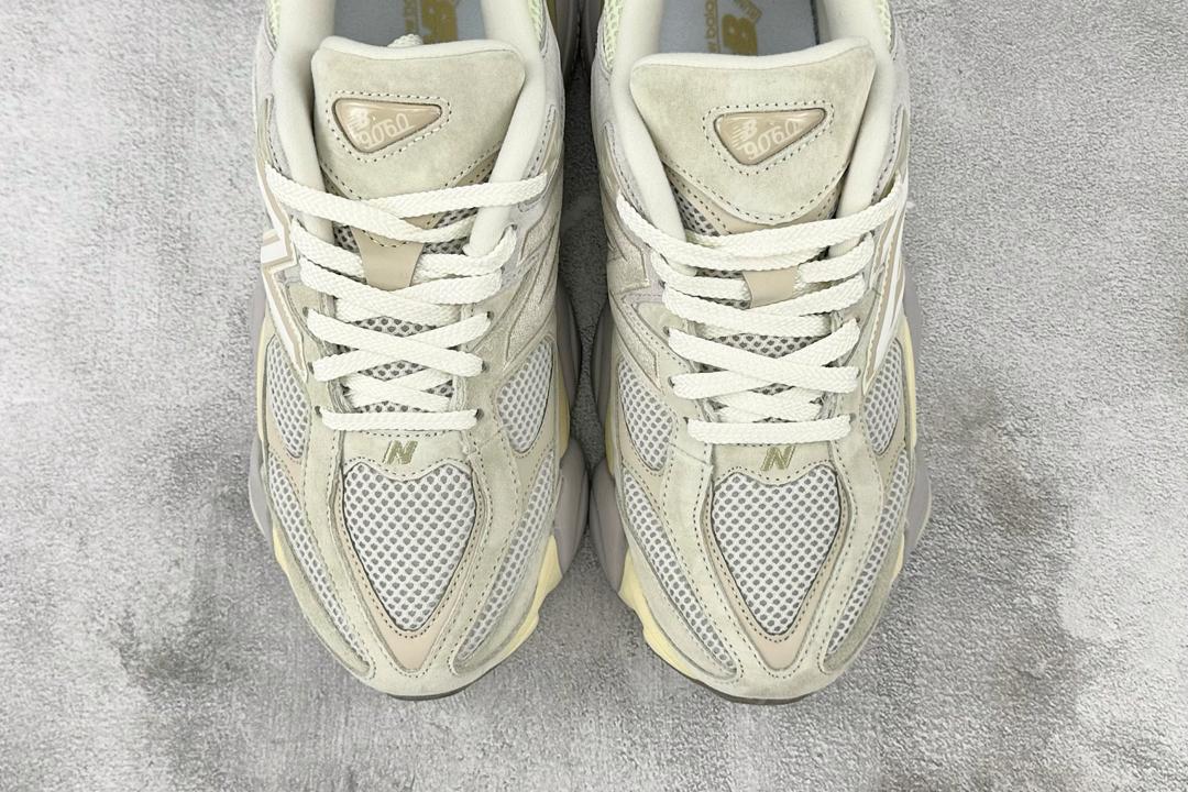 New Balance 9060 - Grey Yellow - Кроссовки New Balance 9060