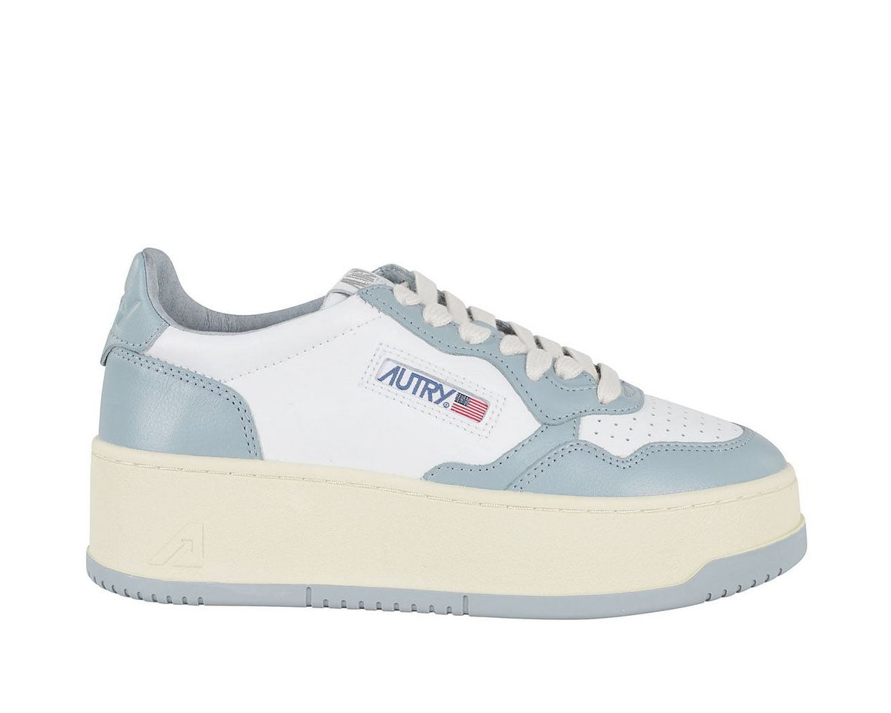 Autry Medalist Platform Lace-Up Sneakers