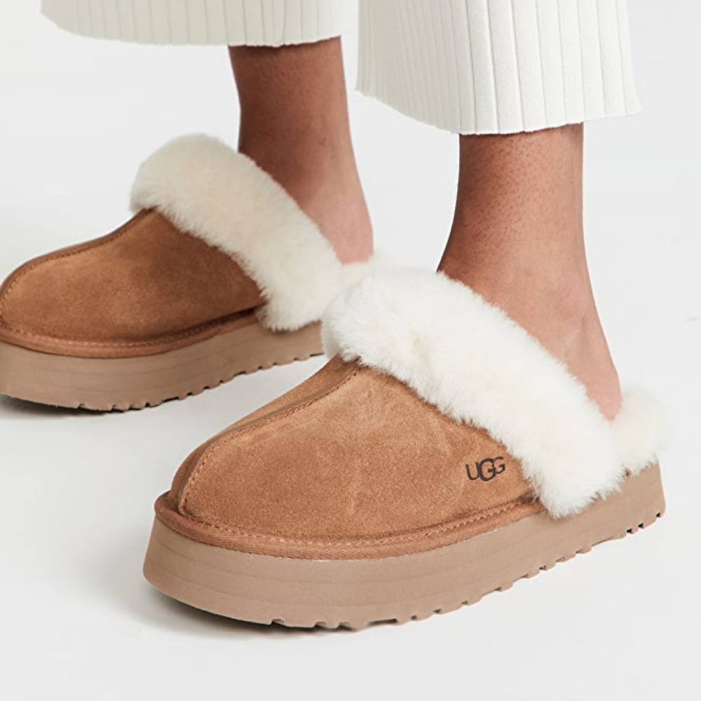 נעלי האג | מגפי האג UGG Disquette suede slippers