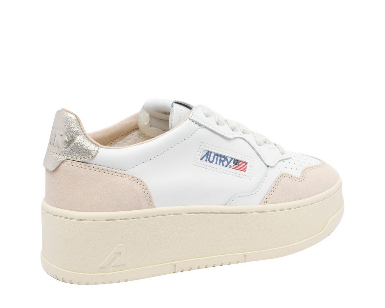 Autry Medialist Platform Lace-Up Sneakers