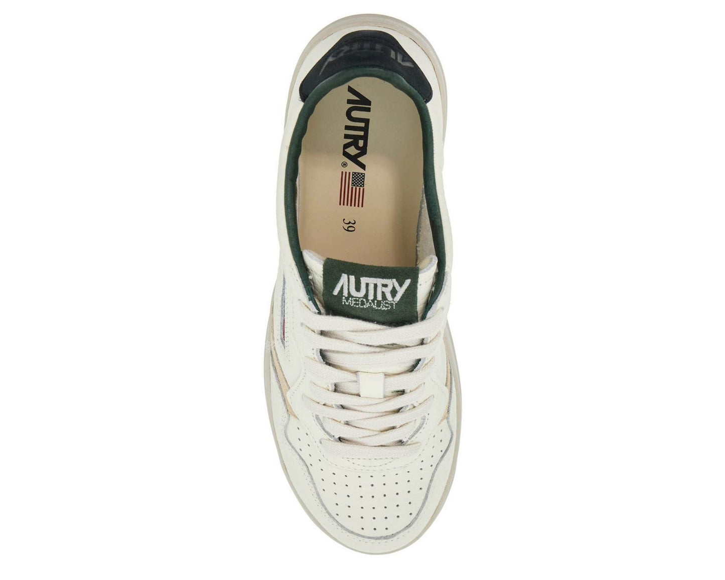 Autry Medalist Lace-Up Sneakers