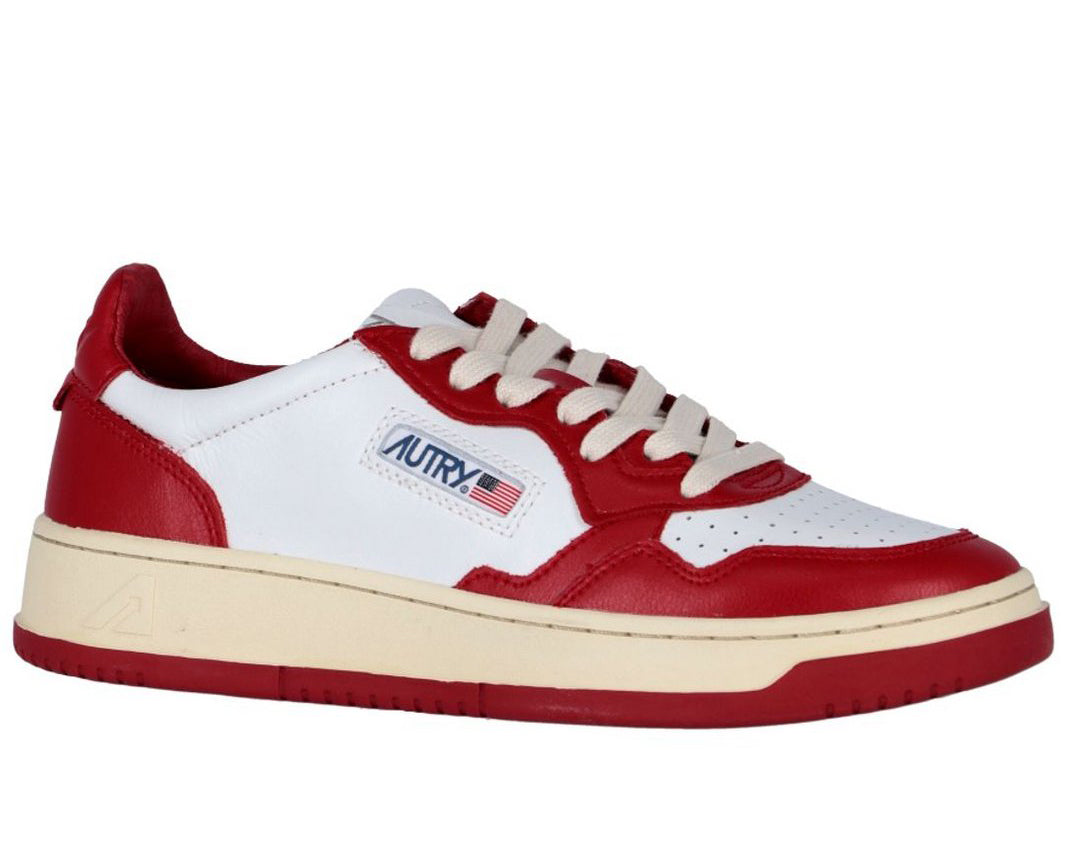 Autry Medalist Bicolor Low-Top Sneakers
