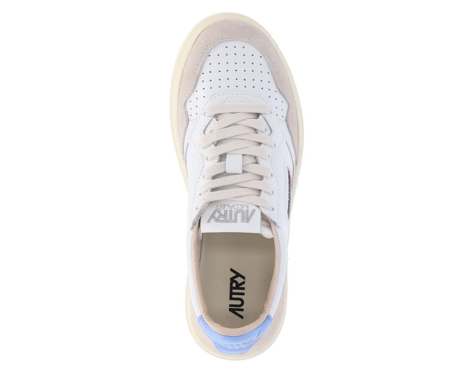 Autry Medalist Lace-Up Sneakers