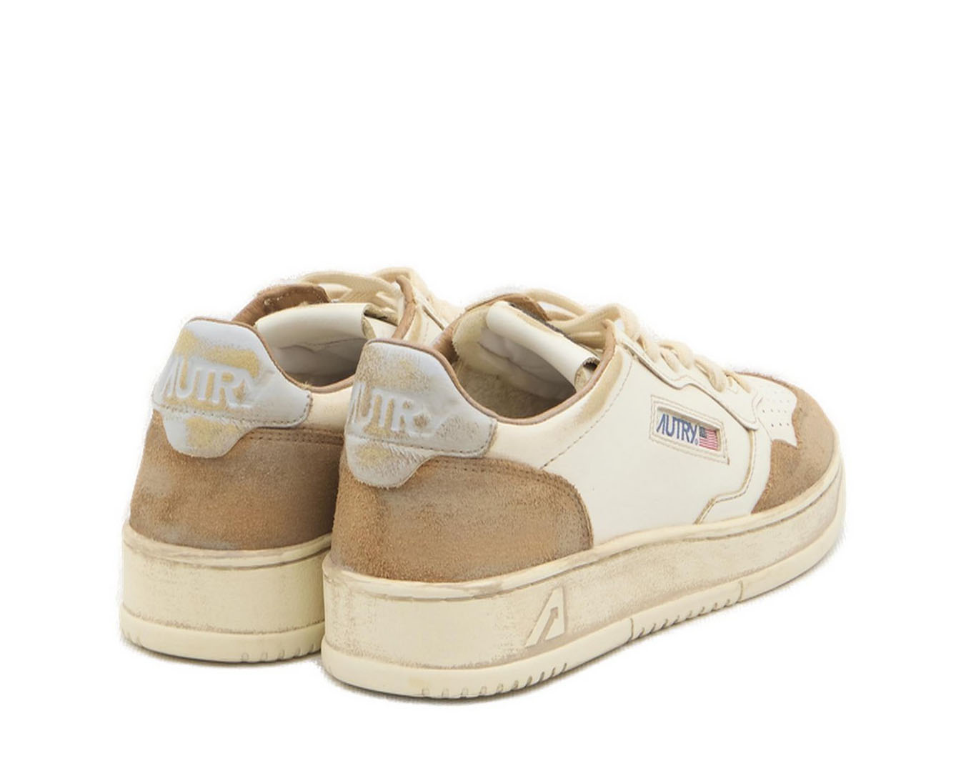 Autry Super Vintage Lace-Up Sneakers