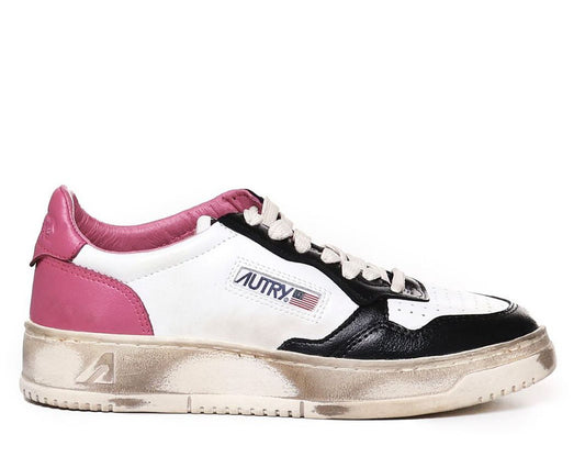 Autry Medalist Super Vintage Low-Top Sneakers