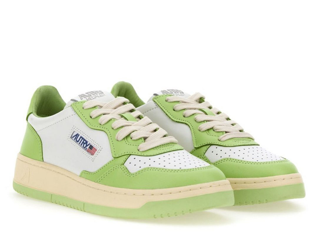 Autry Medalist Bicolor Low-Top Sneakers