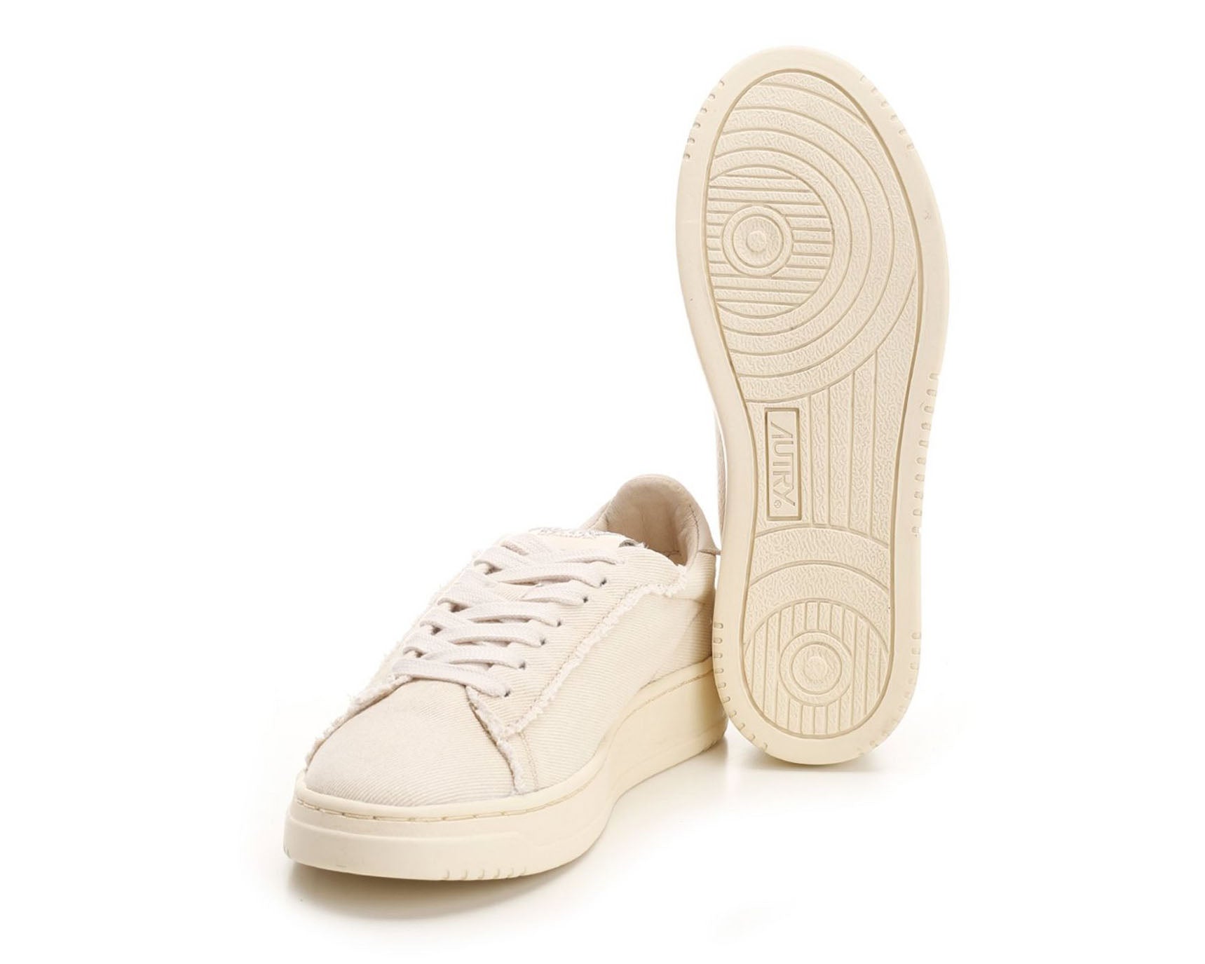 Autry Dallas Distressed Lace-Up Sneakers