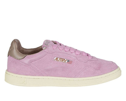 Autry Medalist Flat Round Toe Sneakers