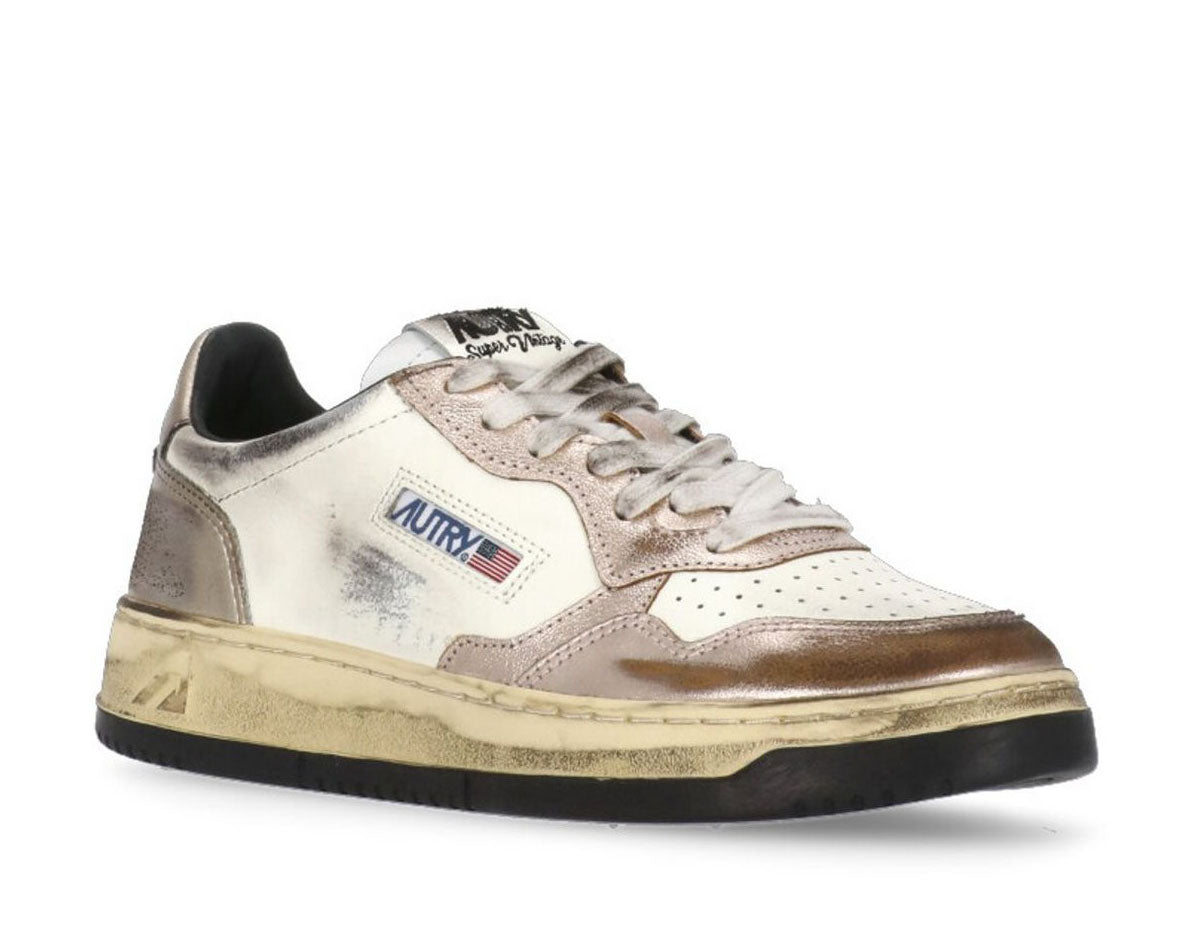 Autry Medalist Super Vintage Low-Top Sneakers