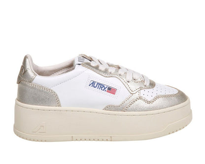 Autry Medalist Logo Embroidered Platform Sneakers