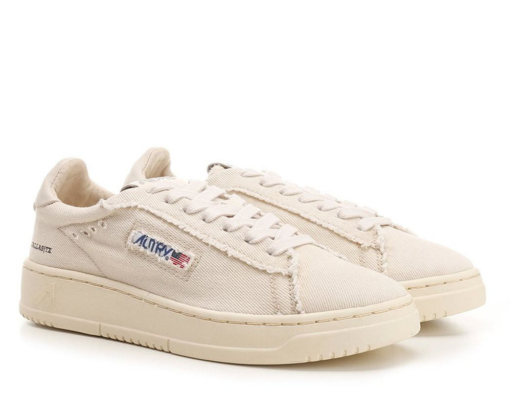 Autry Dallas Distressed Lace-Up Sneakers