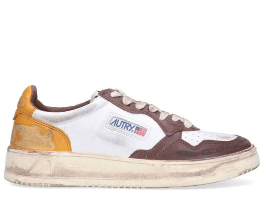 Autry Medalist Super Vintage Low-Top Sneakers