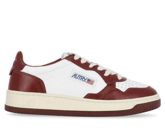 Autry Medalist Bicolor Low-Top Sneakers