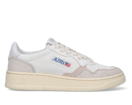 Autry Perforated Lace-Up Sneakers