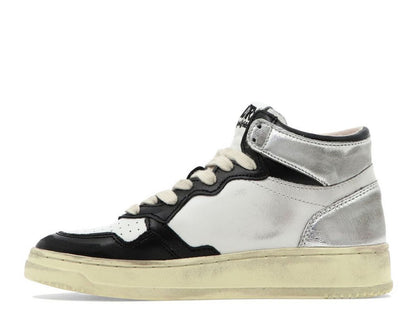 Autry Super Vintage Distressed Medalist Sneakers
