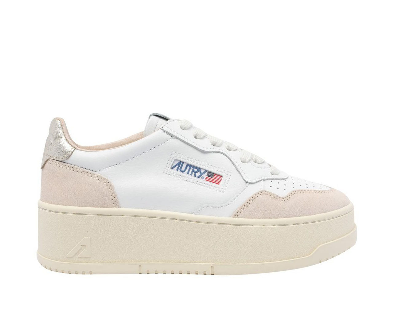 Autry Medialist Platform Lace-Up Sneakers