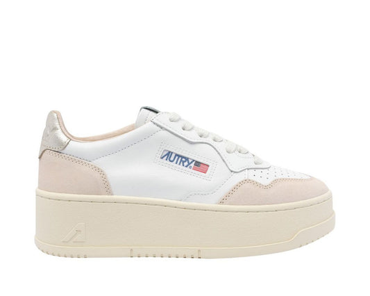 Autry Medialist Platform Lace-Up Sneakers