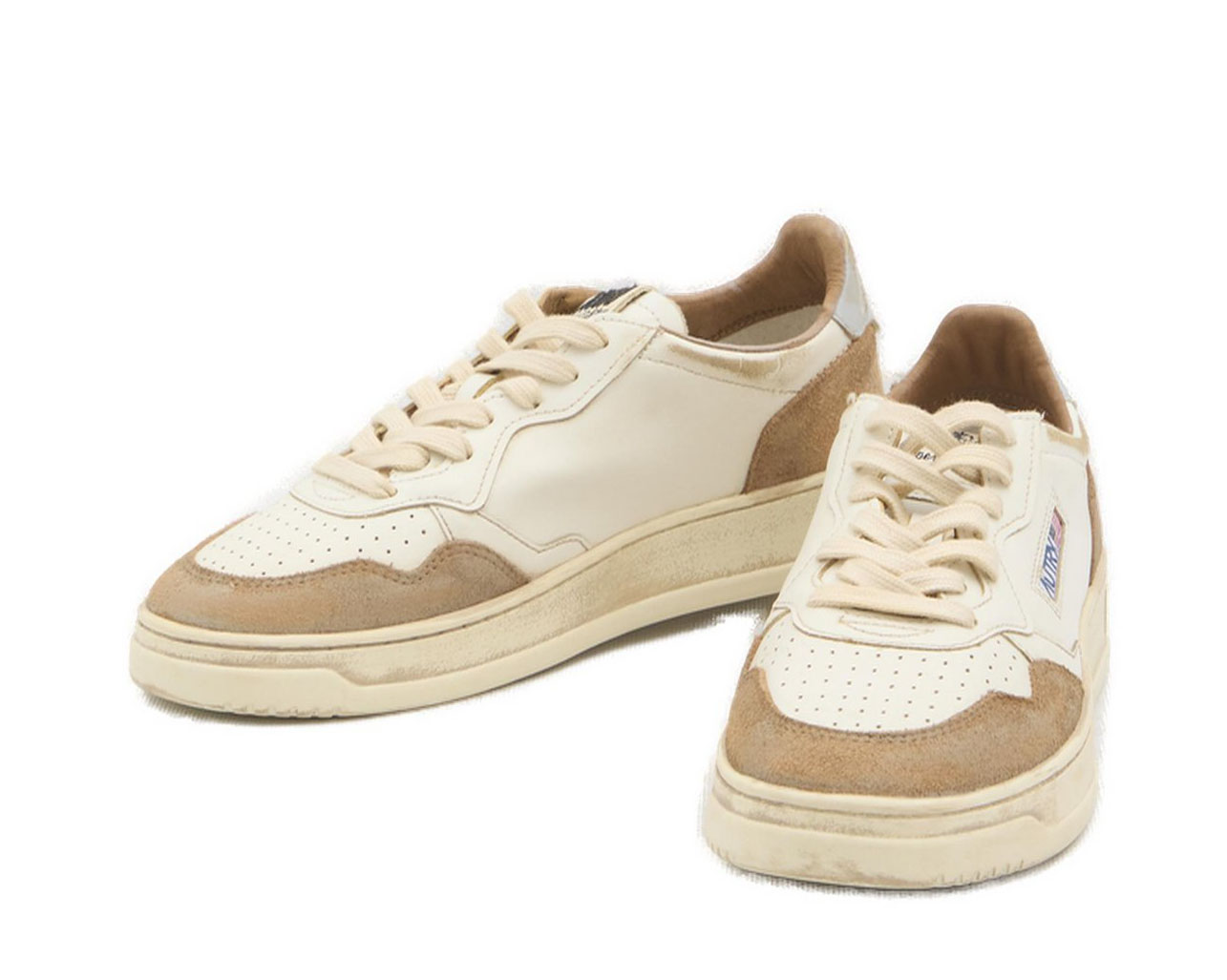 Autry Super Vintage Lace-Up Sneakers