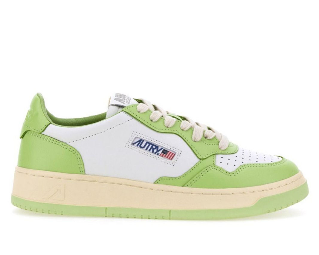 Autry Medalist Bicolor Low-Top Sneakers