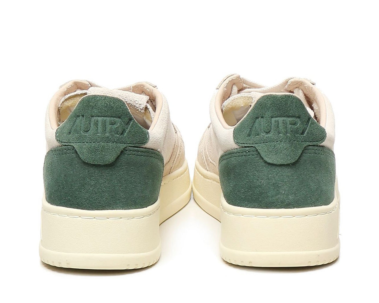 Autry Logo Embossed Lace-Up Sneakers