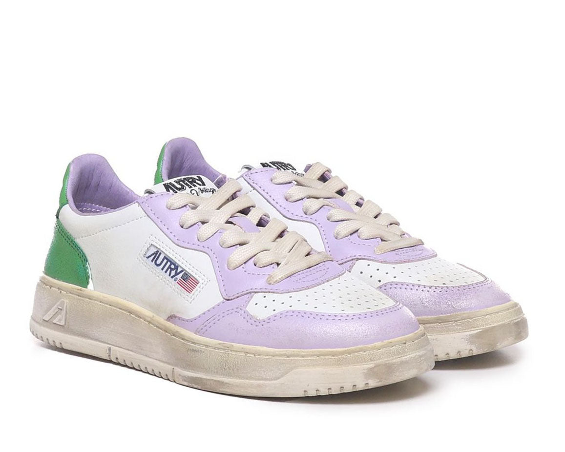 Autry Medalist Super Vintage Low-Top Sneakers
