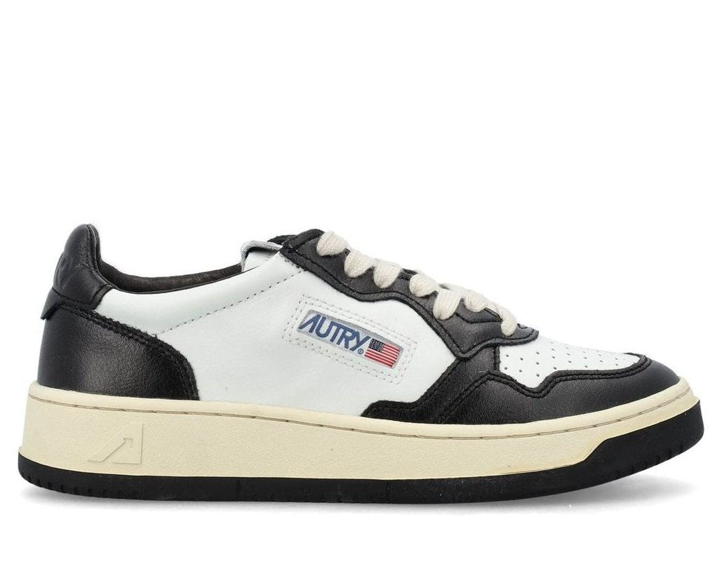 Autry Medalist Bicolor Low-Top Sneakers
