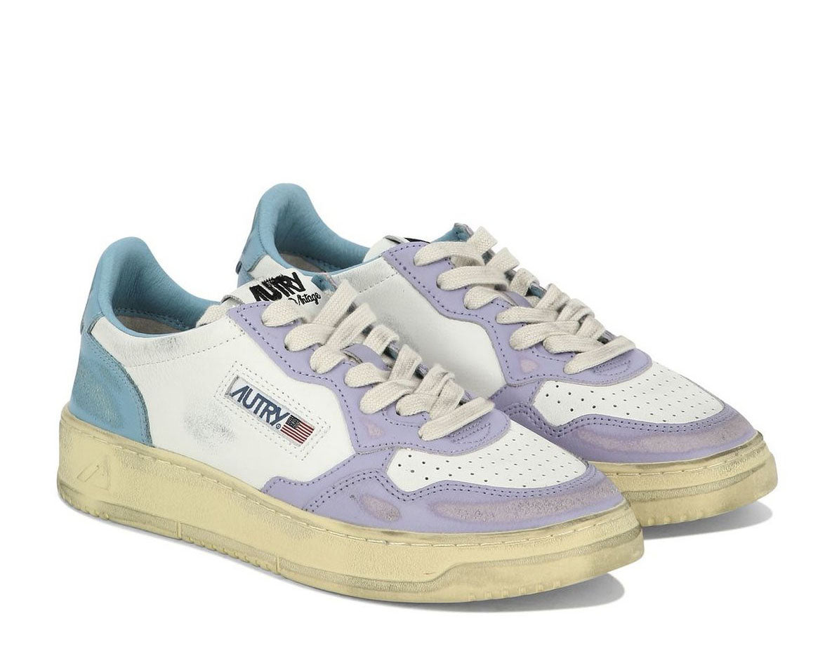 Autry Medalist Super Vintage Low-Top Sneakers