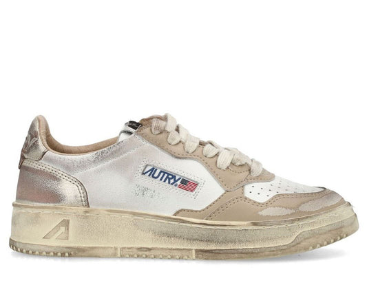 Autry Medalist Super Vintage Low-Top Sneakers