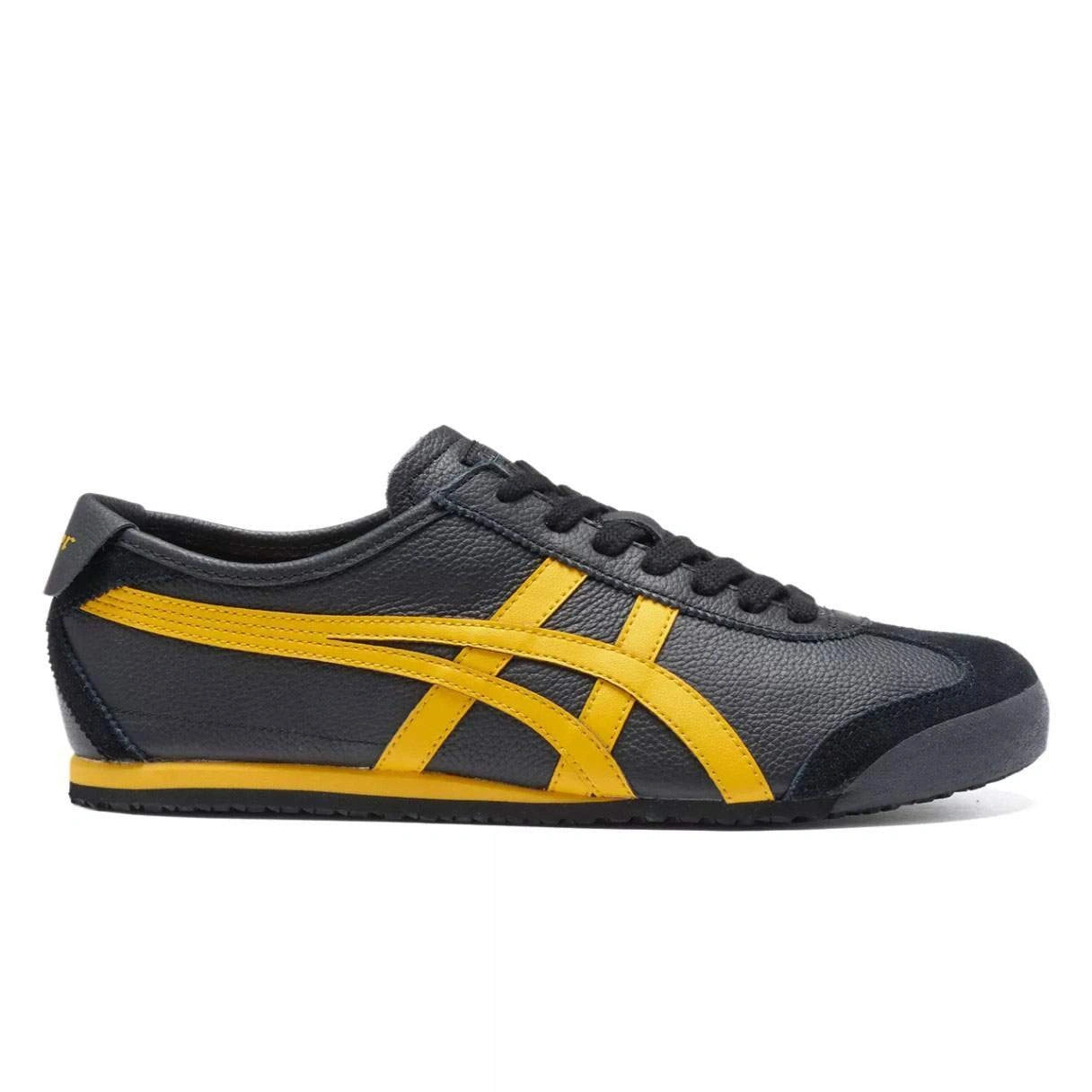 נעלי אוניטסוקה טייגר | Onitsuka Tiger MEXICO 66 Black Yellow
