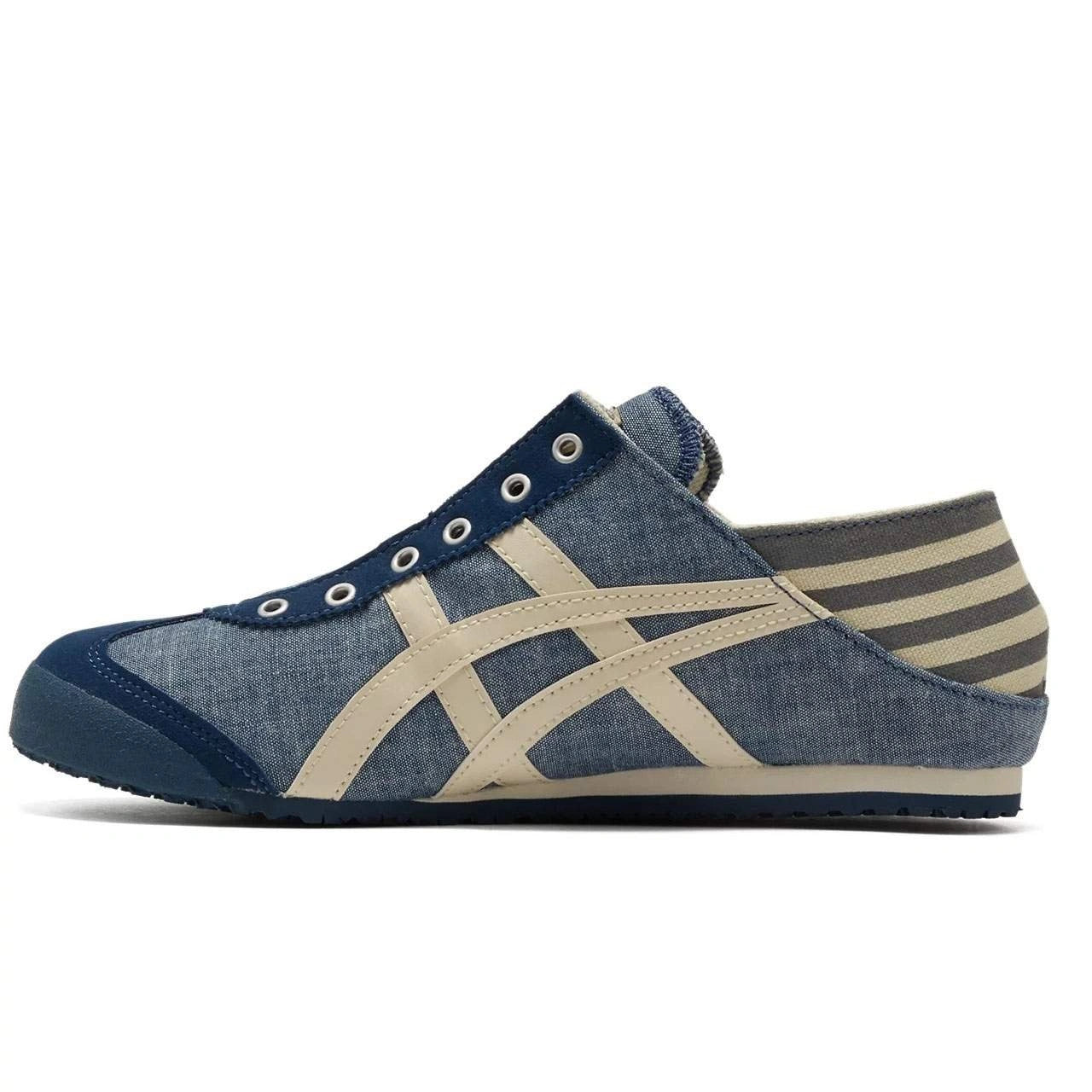 נעלי אוניטסוקה טייגר | Onitsuka Tiger MEXICO 66 PARATY Blue Chambray Natural