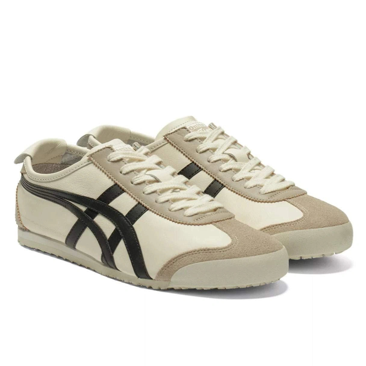 נעלי אוניטסוקה טייגר | Onitsuka Tiger MEXICO 66 Ivory Black
