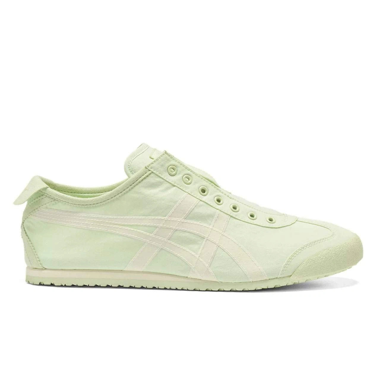 נעלי אוניטסוקה טייגר | Onitsuka Tiger MEXICO 66 SLIP-ON Green Cream