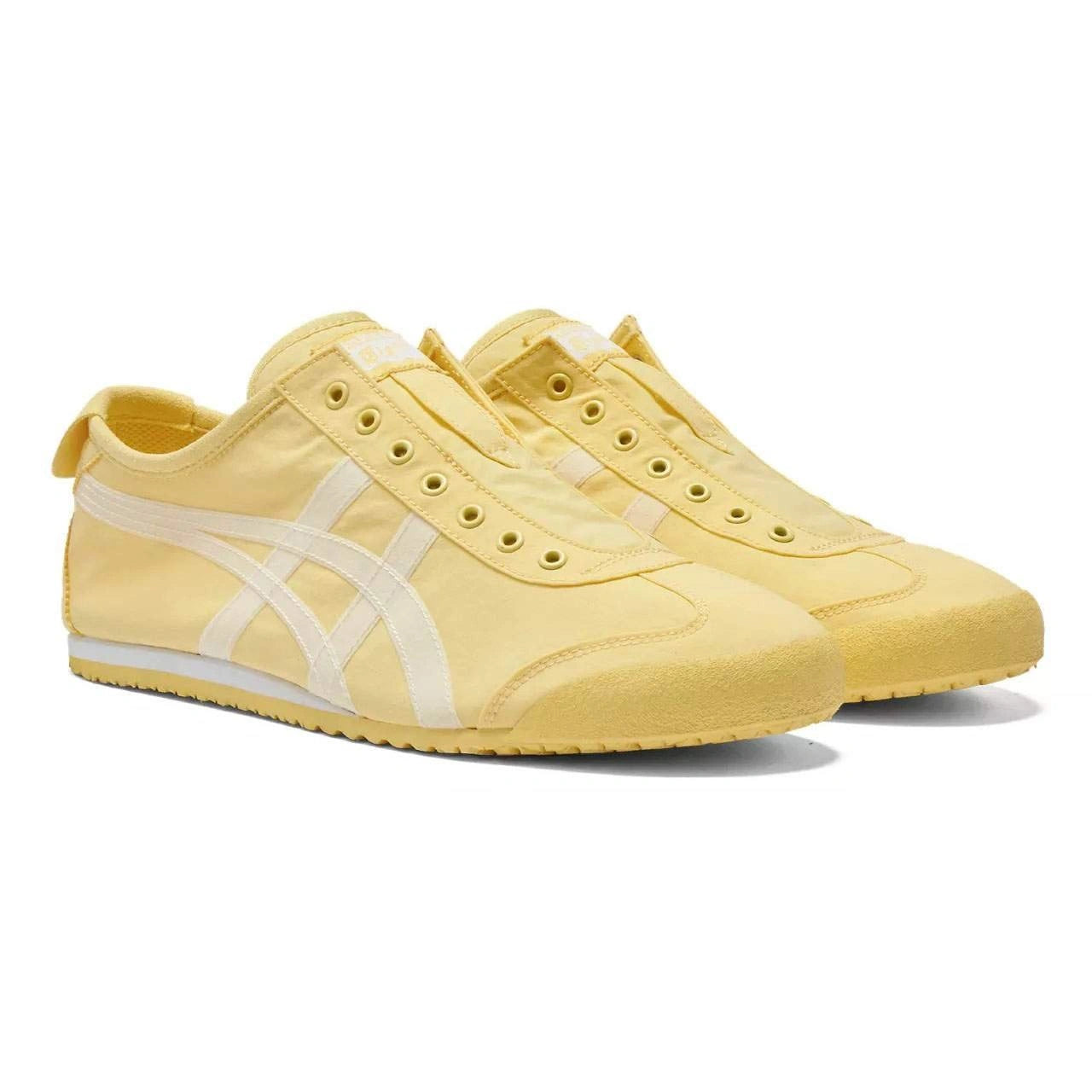 נעלי אוניטסוקה טייגר | Onitsuka Tiger MEXICO 66 SLIP-ON Yellow White