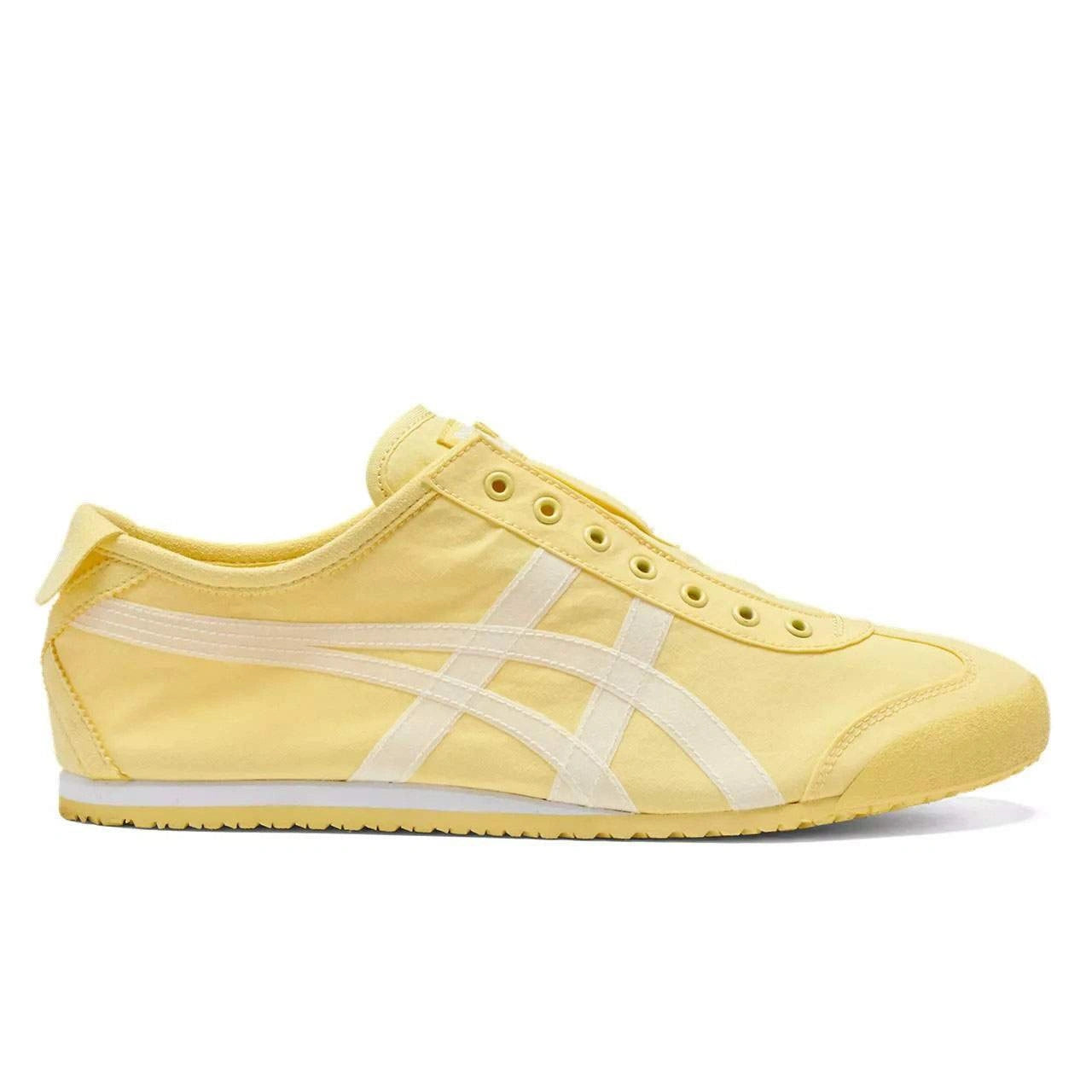 נעלי אוניטסוקה טייגר | Onitsuka Tiger MEXICO 66 SLIP-ON Yellow White