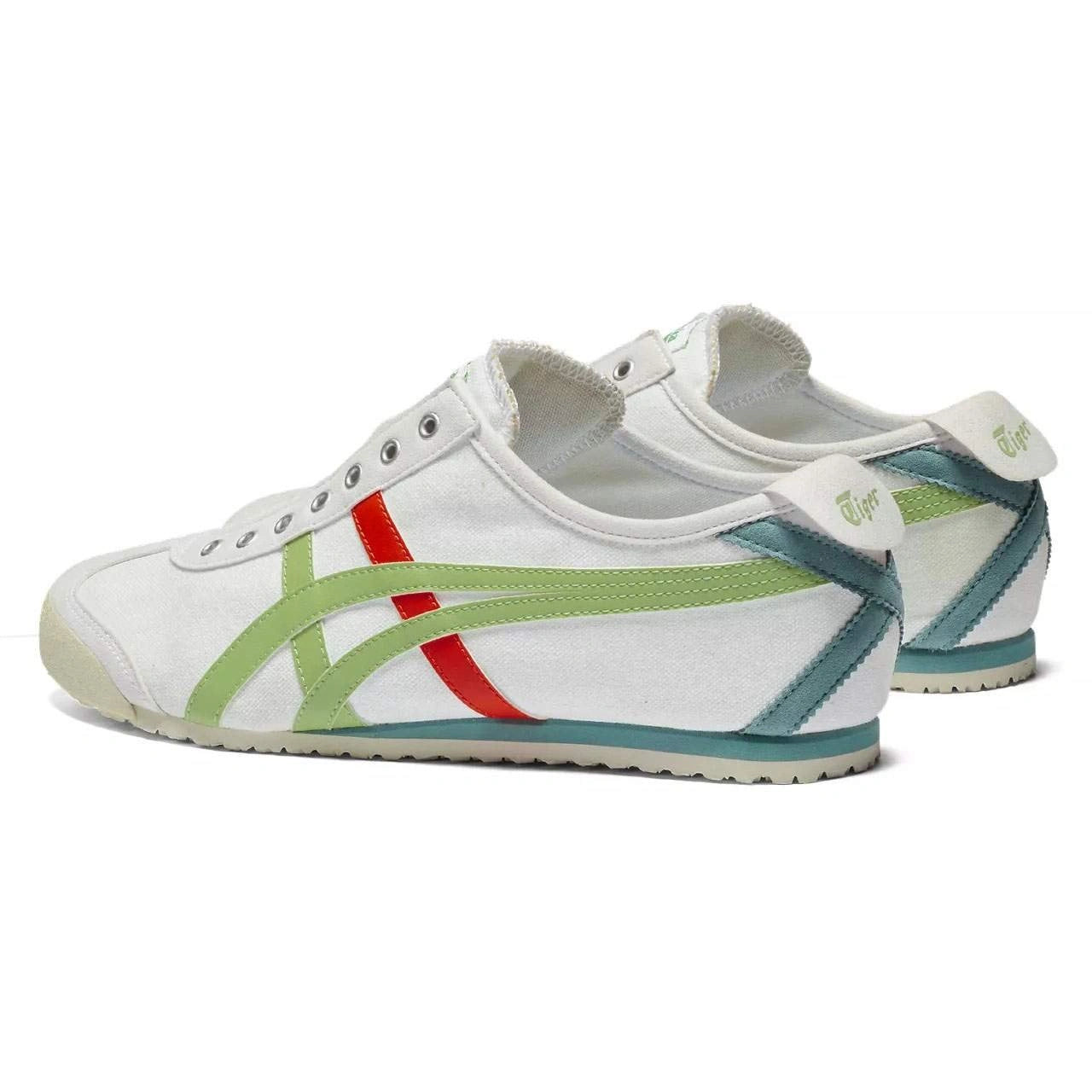 נעלי אוניטסוקה טייגר | Onitsuka Tiger MEXICO 66 SLIP-ON White Jade