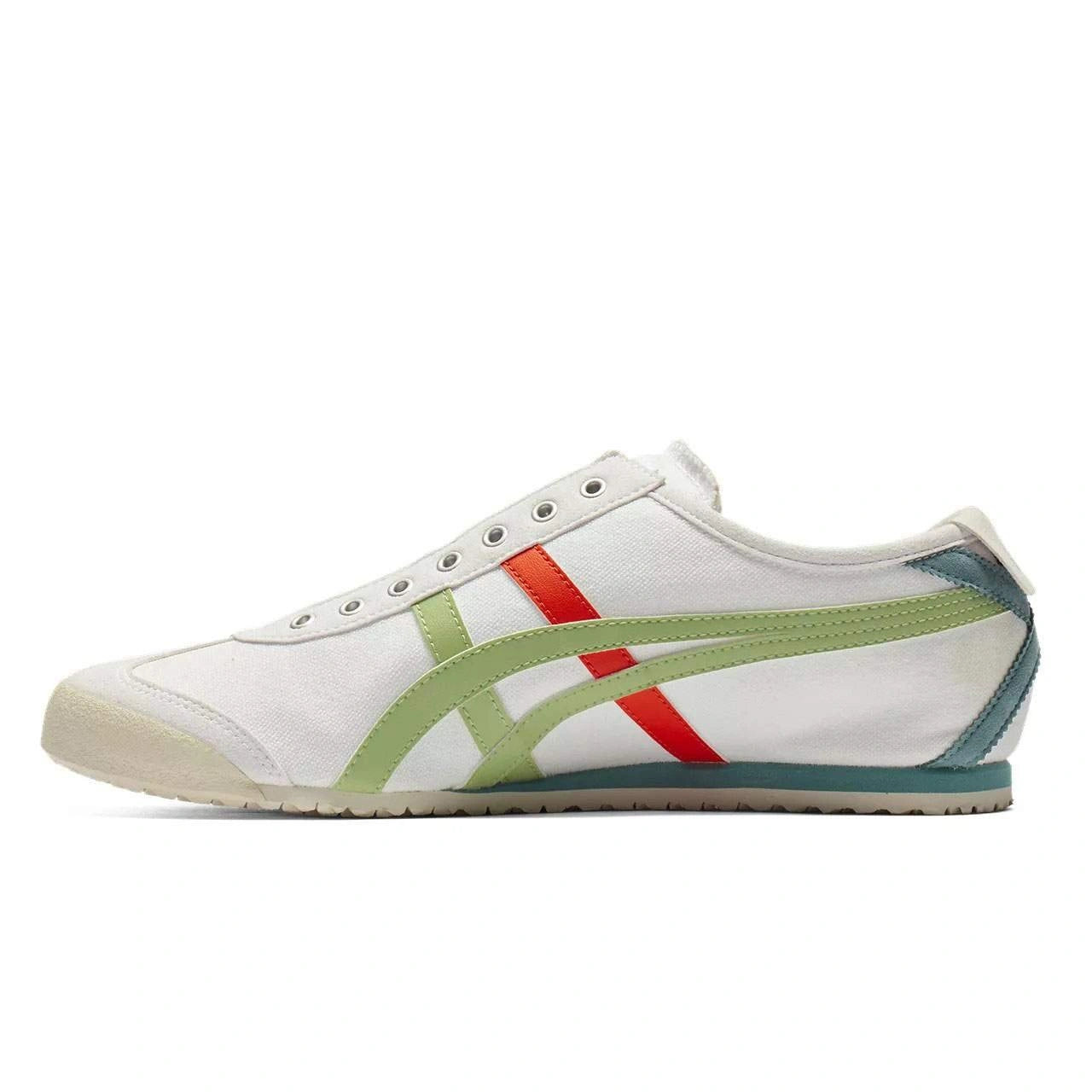 נעלי אוניטסוקה טייגר | Onitsuka Tiger MEXICO 66 SLIP-ON White Jade