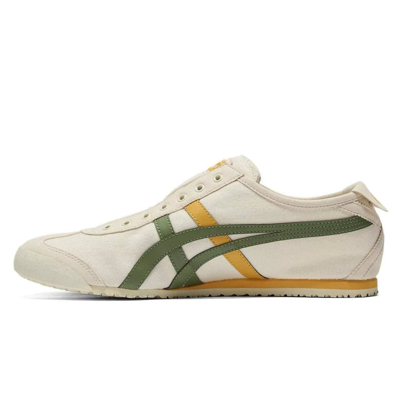 נעלי אוניטסוקה טייגר | Onitsuka Tiger MEXICO 66 SLIP-ON Birch Moss