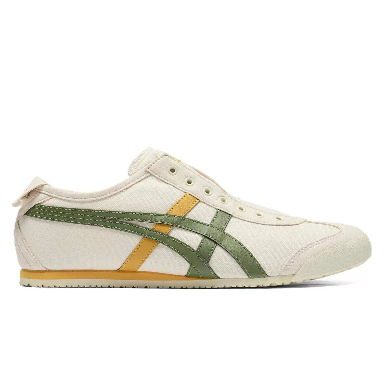 נעלי אוניטסוקה טייגר | Onitsuka Tiger MEXICO 66 SLIP-ON Birch Moss