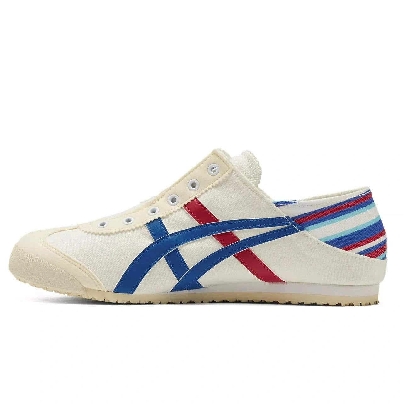 נעלי אוניטסוקה טייגר | Onitsuka Tiger MEXICO 66 PARATY White Classic Blue
