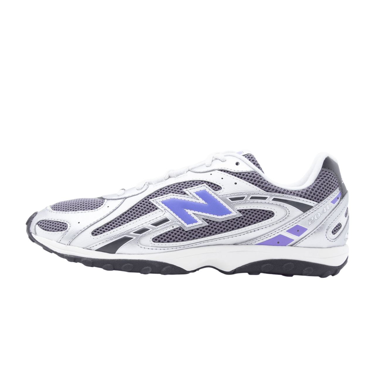 New Balance 204L Unisex Sports Shoes Silver-Coloured Metallic Electric Indigo