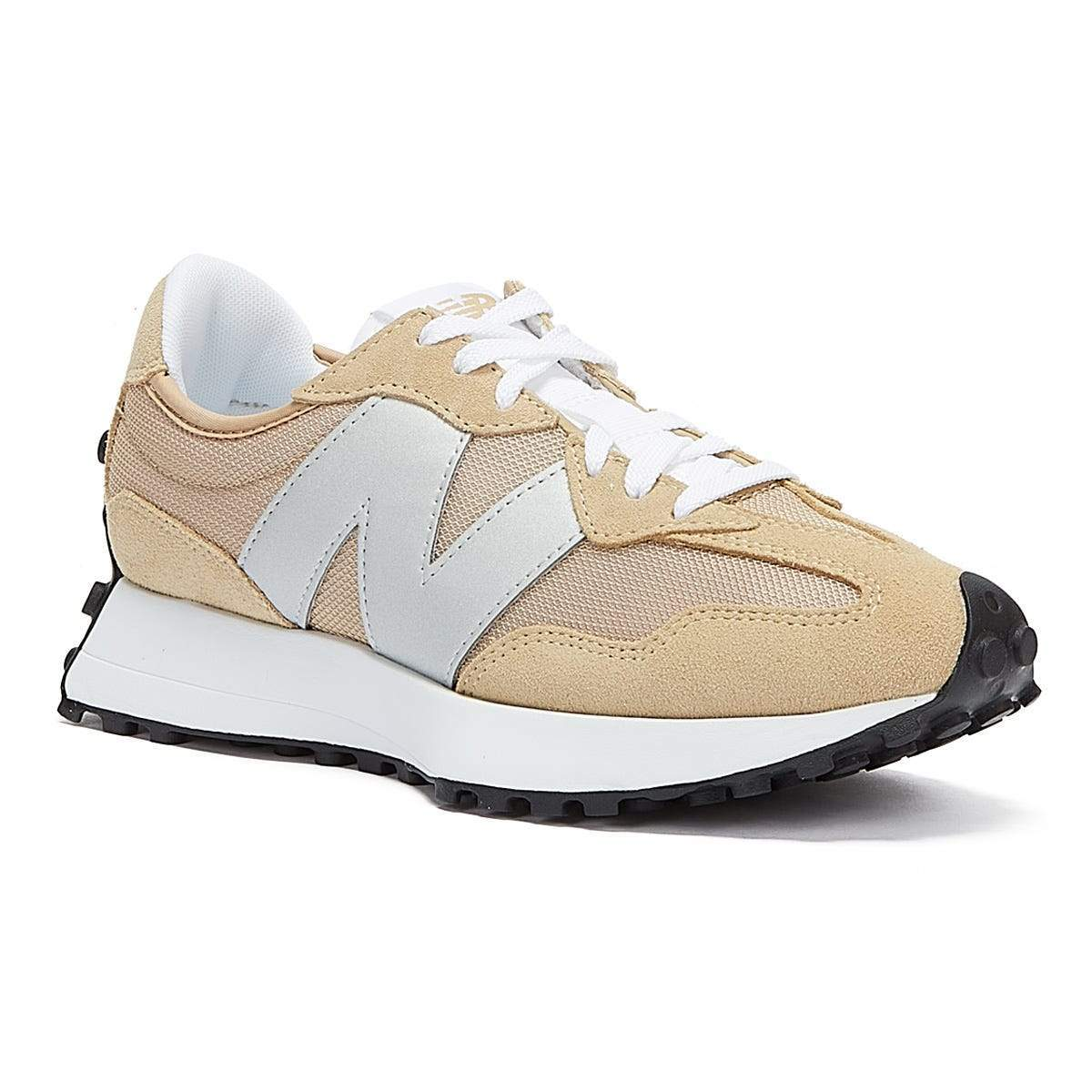 New Balance Shoes | NEW BALANCE 327 WOMENS BEIGE / SILVER TRAINERS