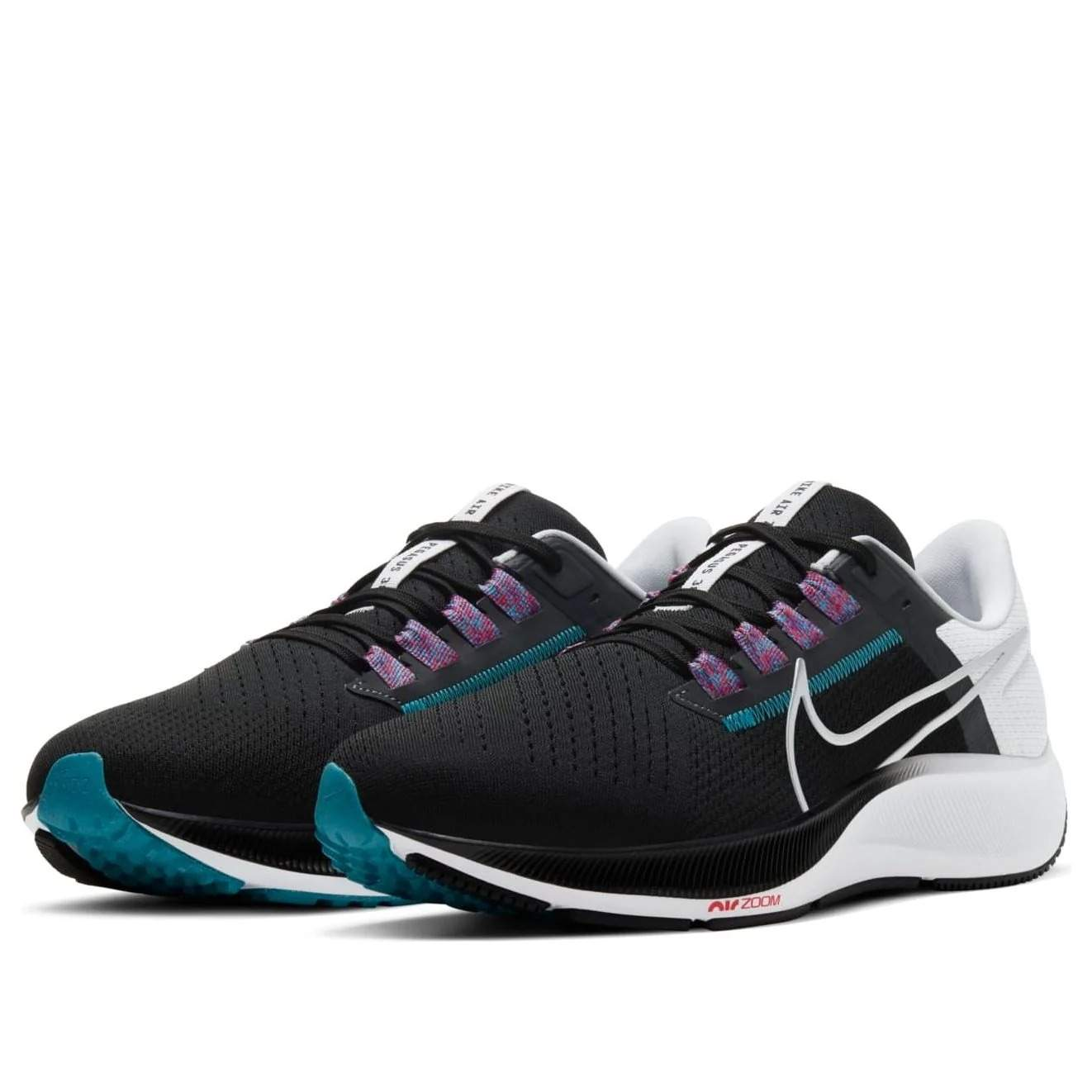 Nike Running Shoes | Nike Pegasus 38 Black Metallic Silver